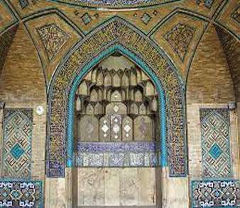 محراب مسجد حکیم اصفهان