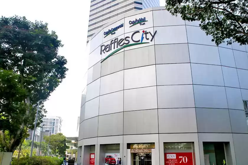 مرکز خرید رافلز سیتی سنگاپور