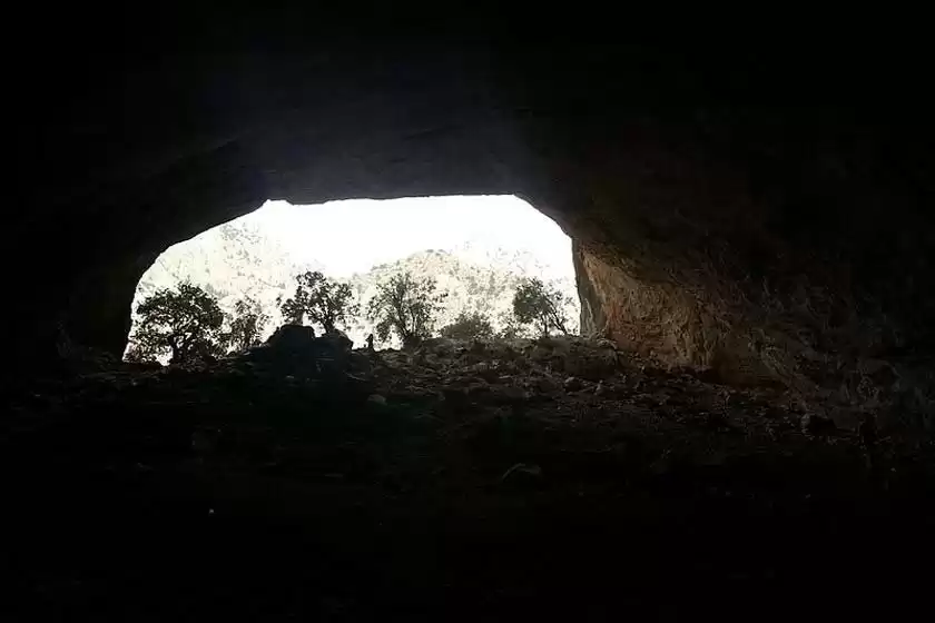 غار شب پره بافت
