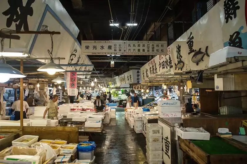 بازار ماهی تسوکیجی