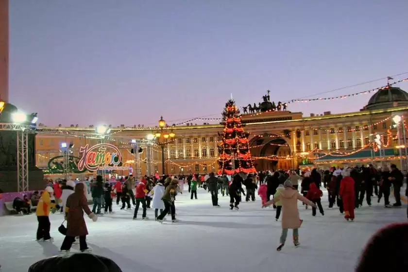 جشنواره زمستانه روسیه