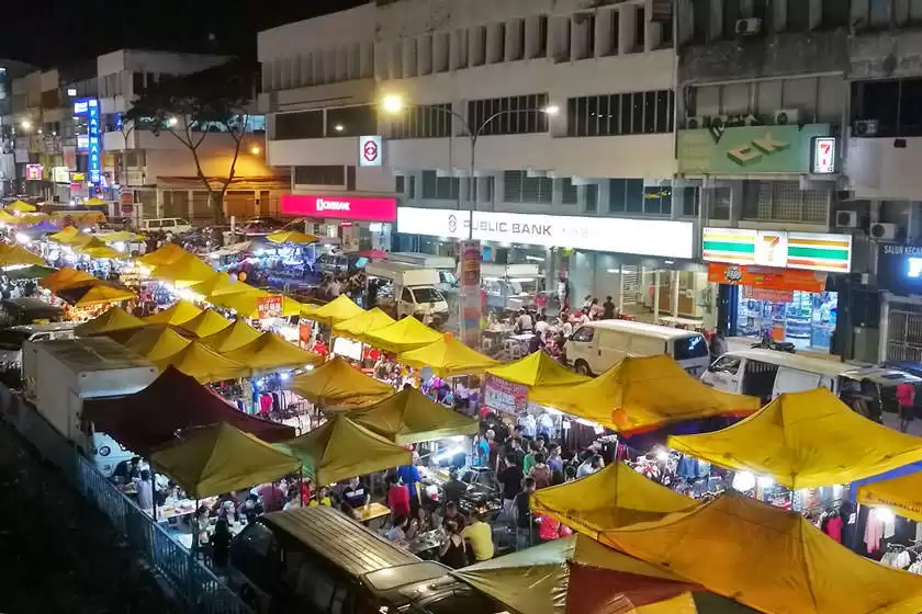 بازار شبانه تامان کانوت