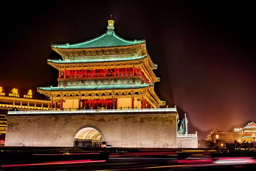 برج درام شیان چین
