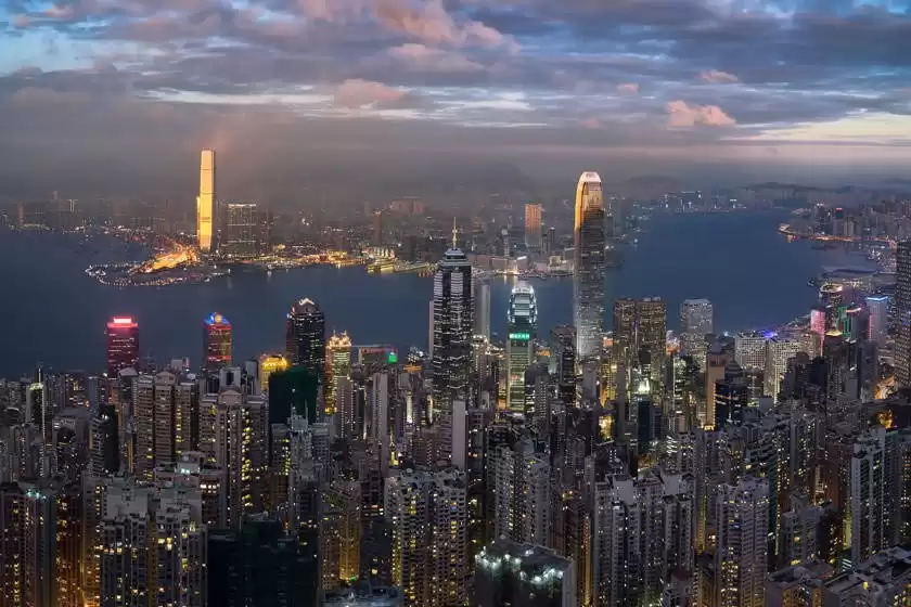 دورنمای شهری هنگ کنگ