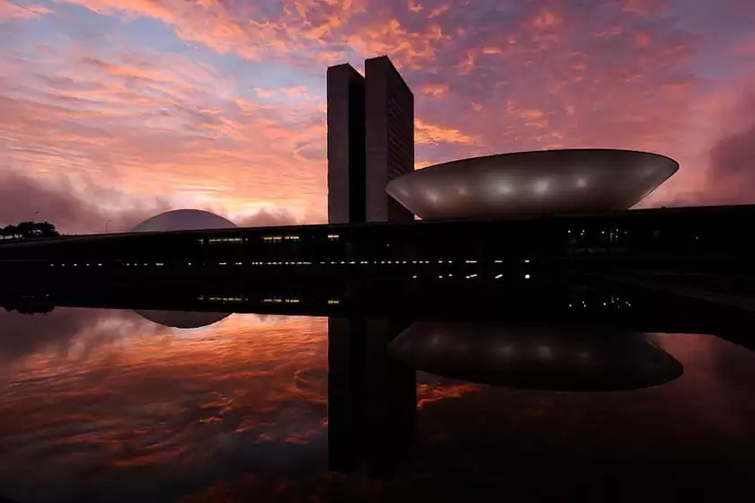 ساختمان کنگره ملی برزیل