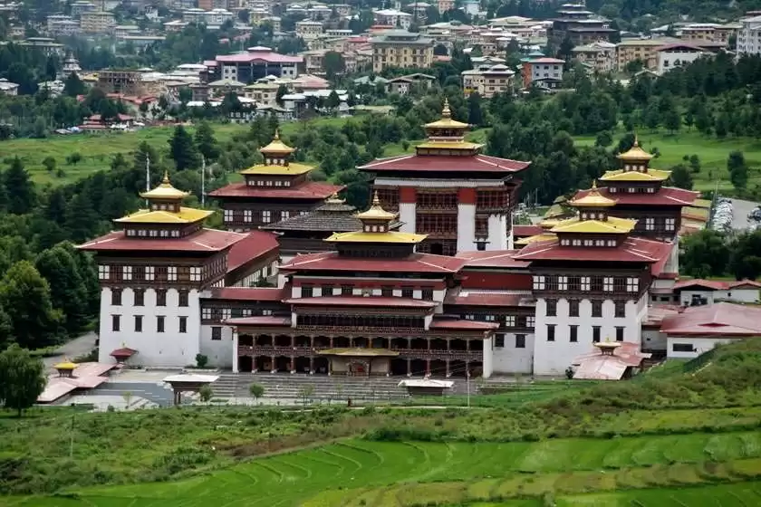 قلعه و معبد تیمفو بوتان