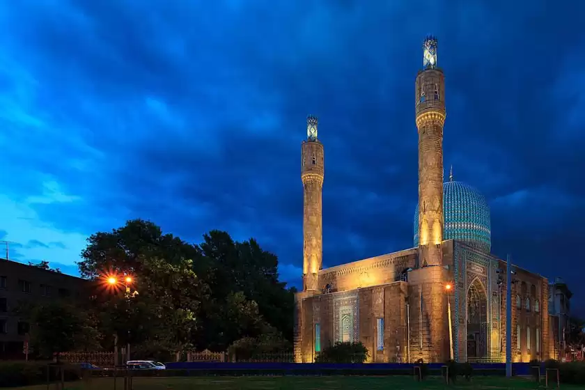 مسجد سن پترزبورگ روسیه