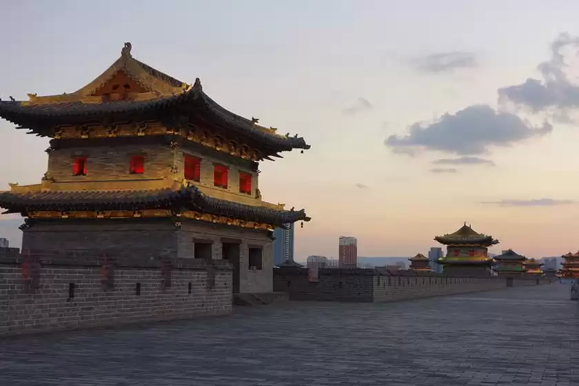 دیوار شهر داتونگ چین