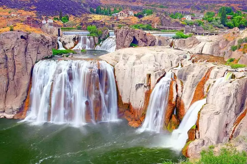 آبشار شوشون آمریکا