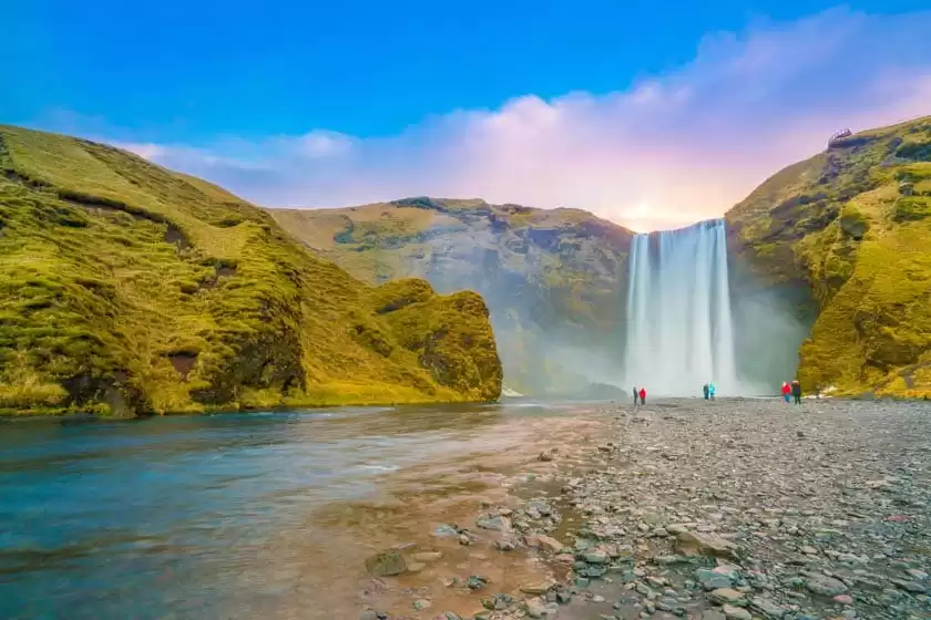 آبشار اسکوگافوس ایسلند