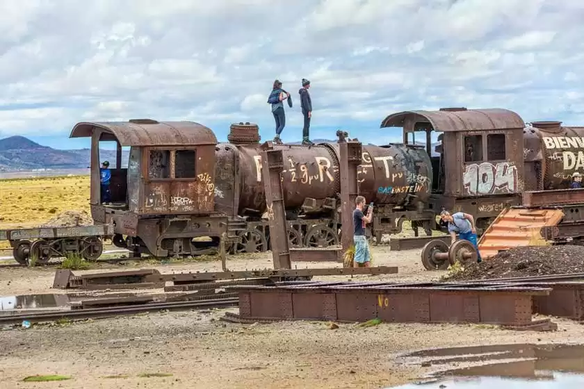 گورستان قطار بولیوی