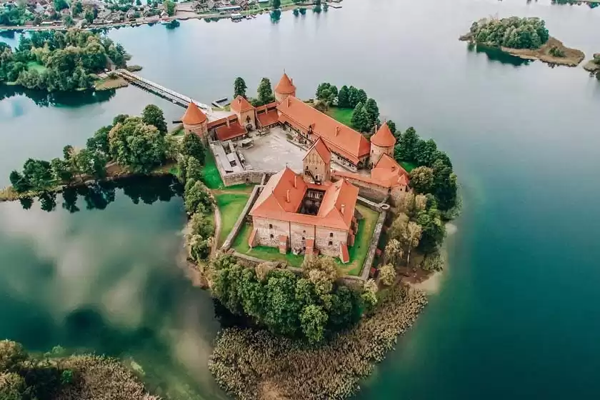 قلعه جزیره تراکای لیتوانی