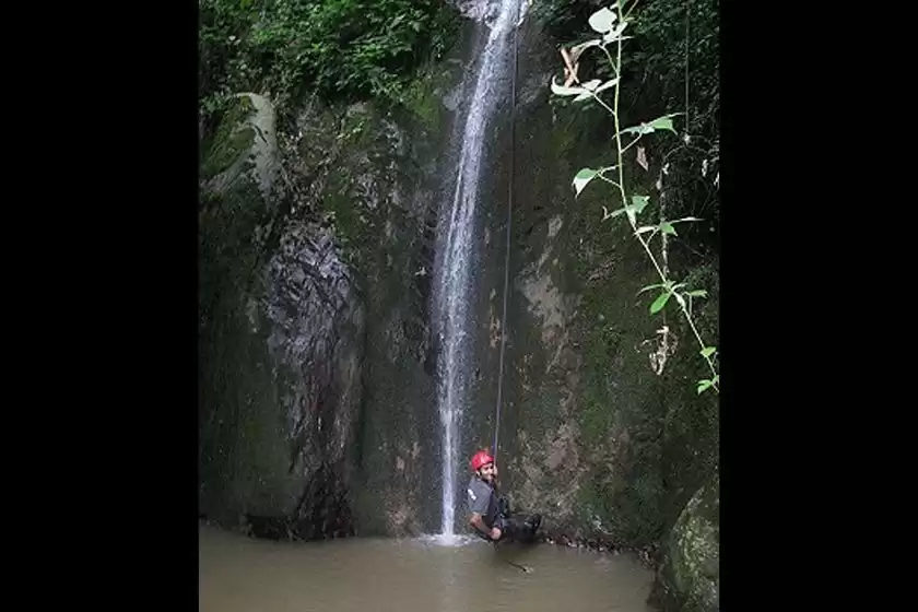 آبشار آلامن علی آباد کتول
