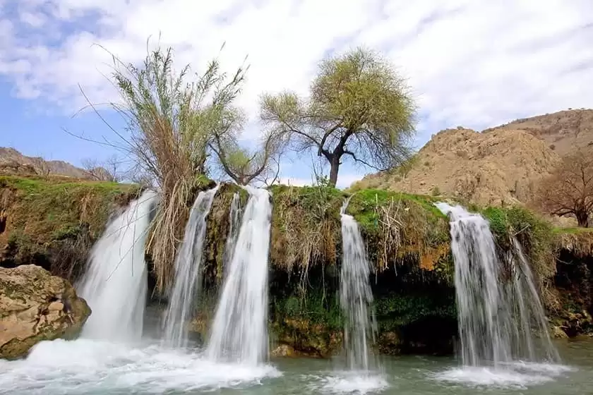 آبشارهای آرپناه لالی خوزستان